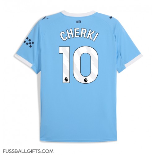 Manchester City Rayan Cherki #10 Fußballbekleidung Heimtrikot 2025-26 Kurzarm